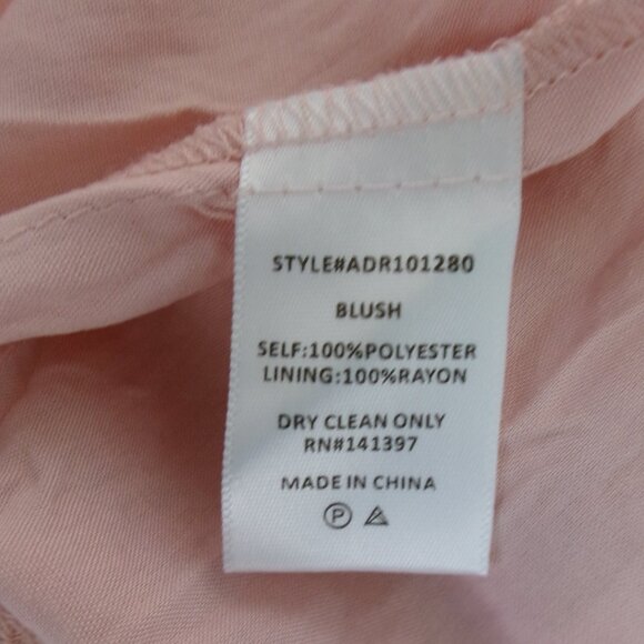 ASTR The Label JOYCE Crochet Lace Midi Dress BLUSH Pink Corset Strappy Back XS - Picture 11 of 11